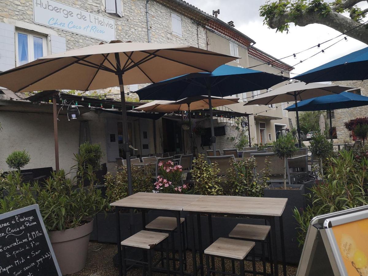 Auberge De L Helvie Chez Coco & Ricou Valvigneres Exteriör bild